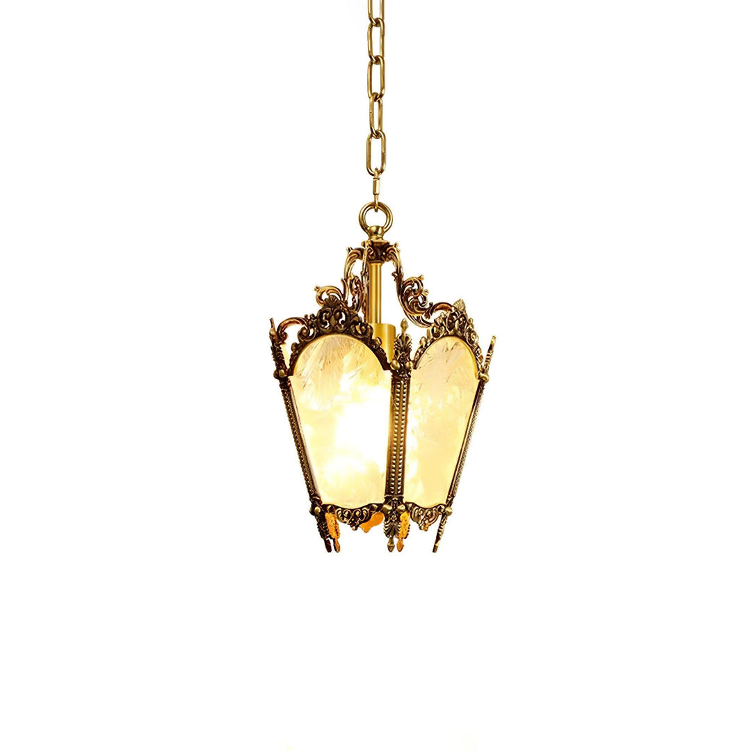 Antyczna Lampa Wisząca Empire