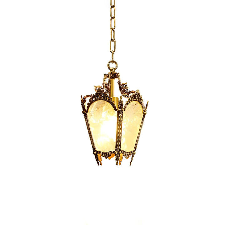 Antyczna Lampa Wisząca Empire