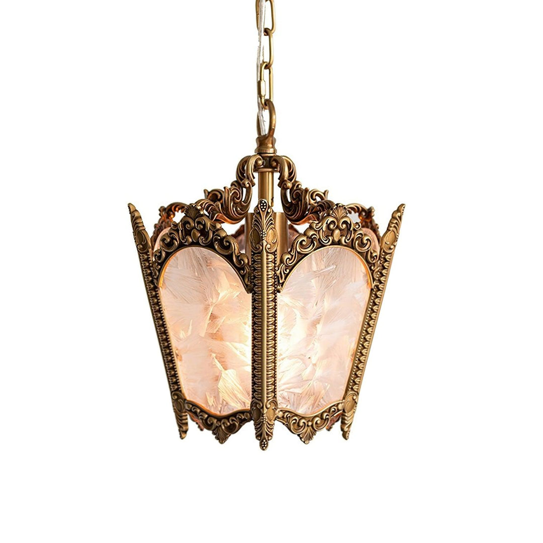 Antyczna Lampa Wisząca Empire
