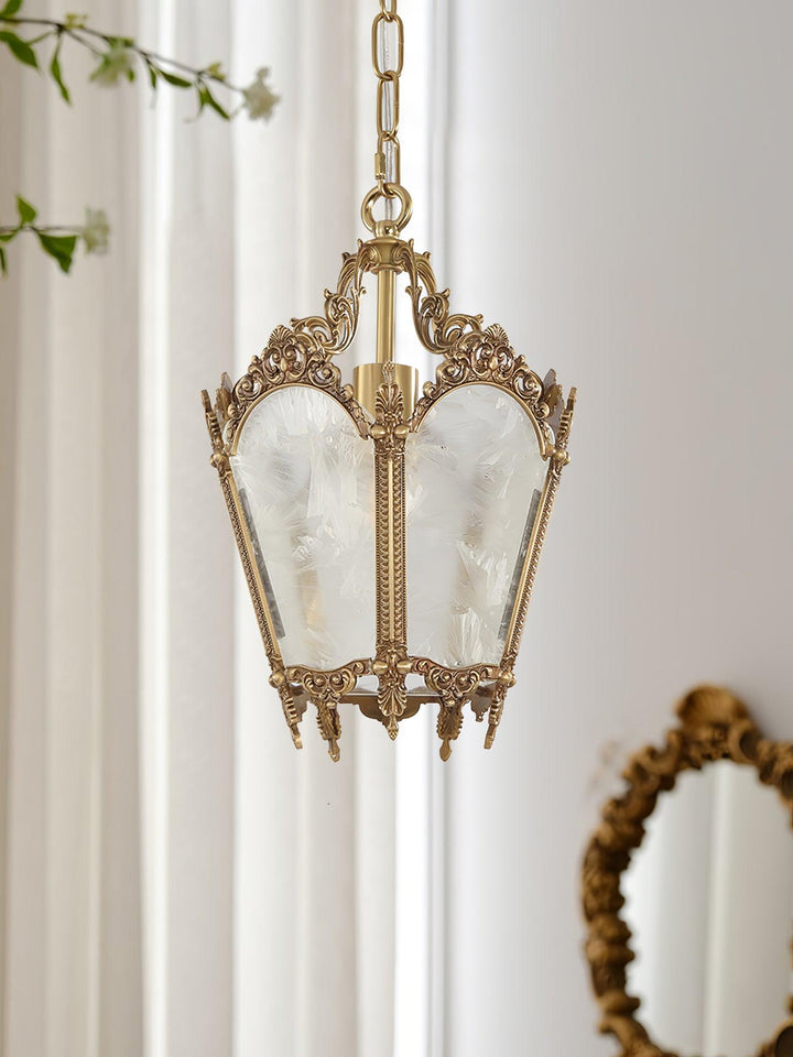 Antyczna Lampa Wisząca Empire