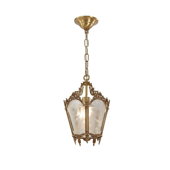 Antyczna Lampa Wisząca Empire