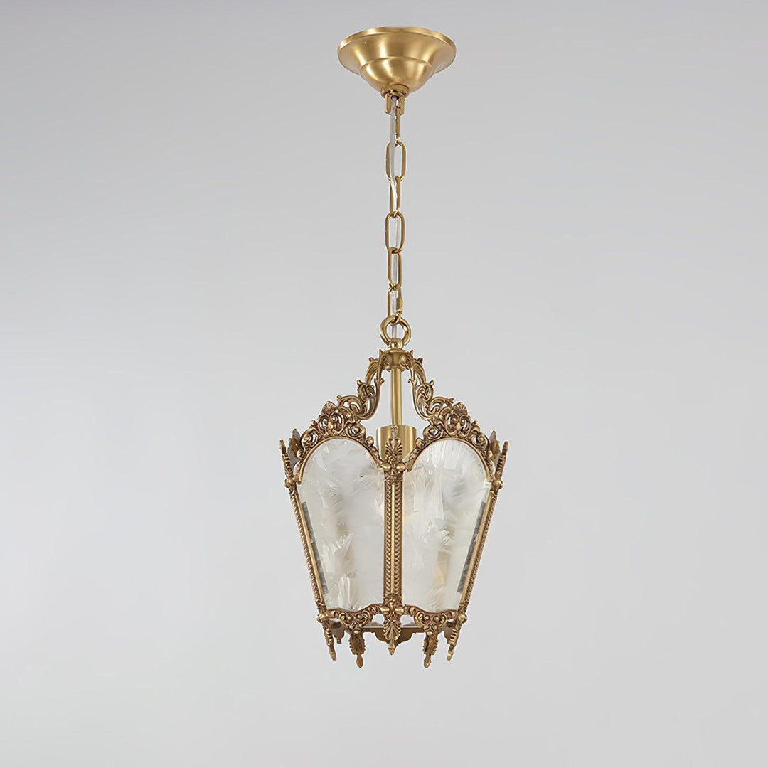 Antyczna Lampa Wisząca Empire