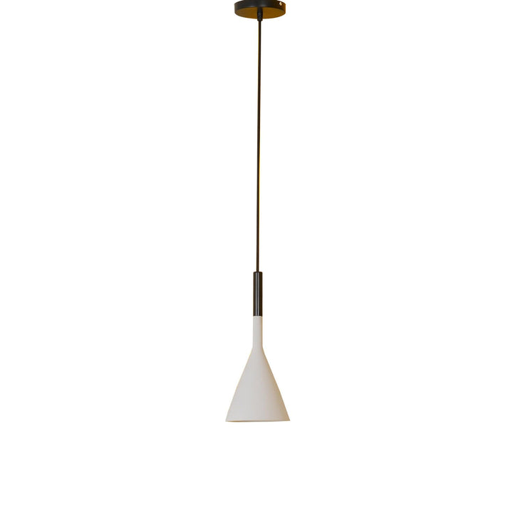 Stożkowa Lampa Wisząca z Betonu