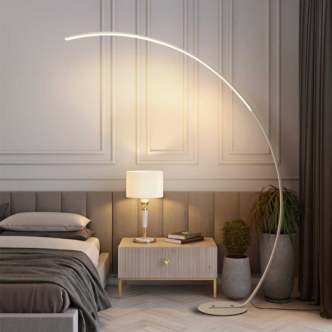Lampa Podłogowa Łukowa