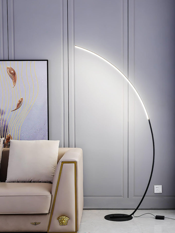 Lampa Podłogowa Łukowa