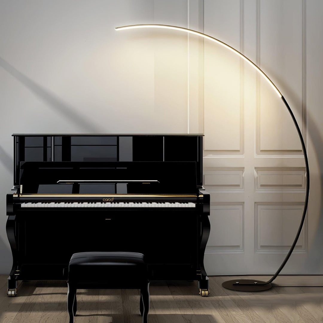 Lampa Podłogowa Łukowa
