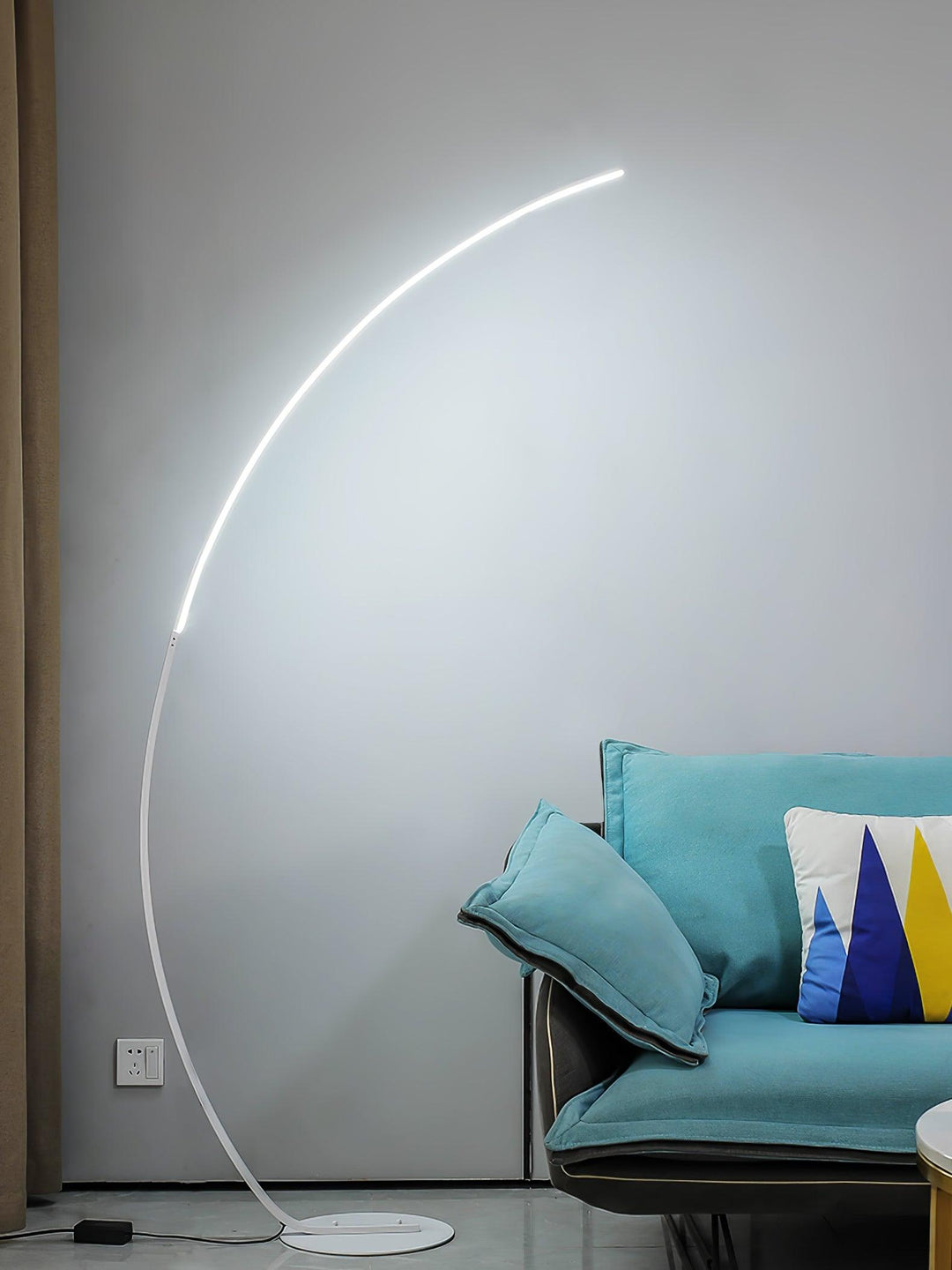 Lampa Podłogowa Łukowa