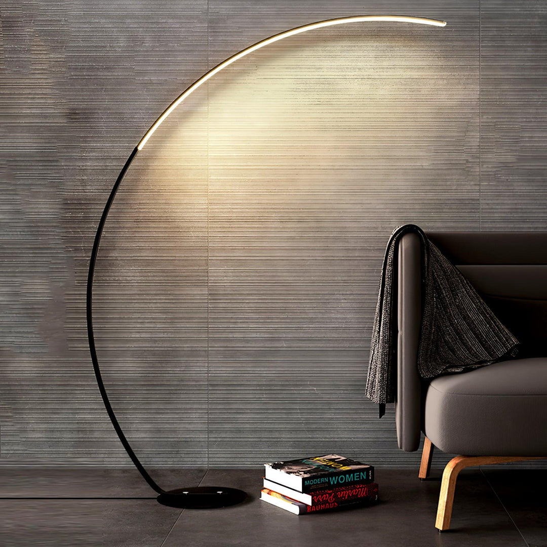 Lampa Podłogowa Łukowa