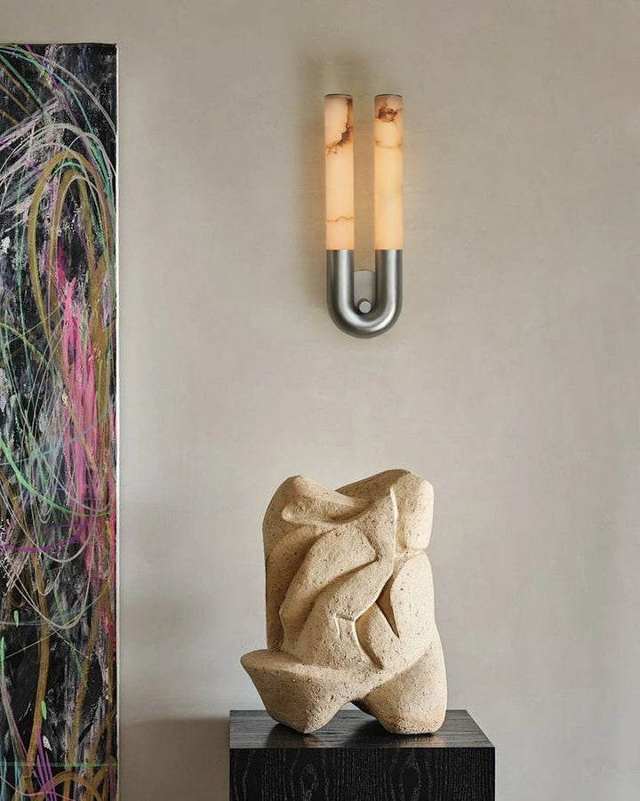 Kinkiet Arch Alabaster
