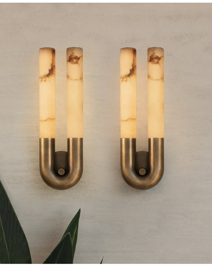 Kinkiet Arch Alabaster