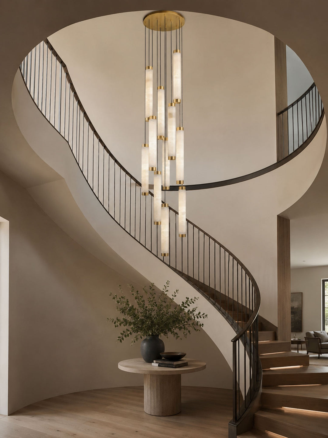 Lampa wisząca Aria Alabaster