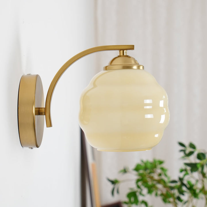Lampa Ścienna Vintage w Stylu Art Deco
