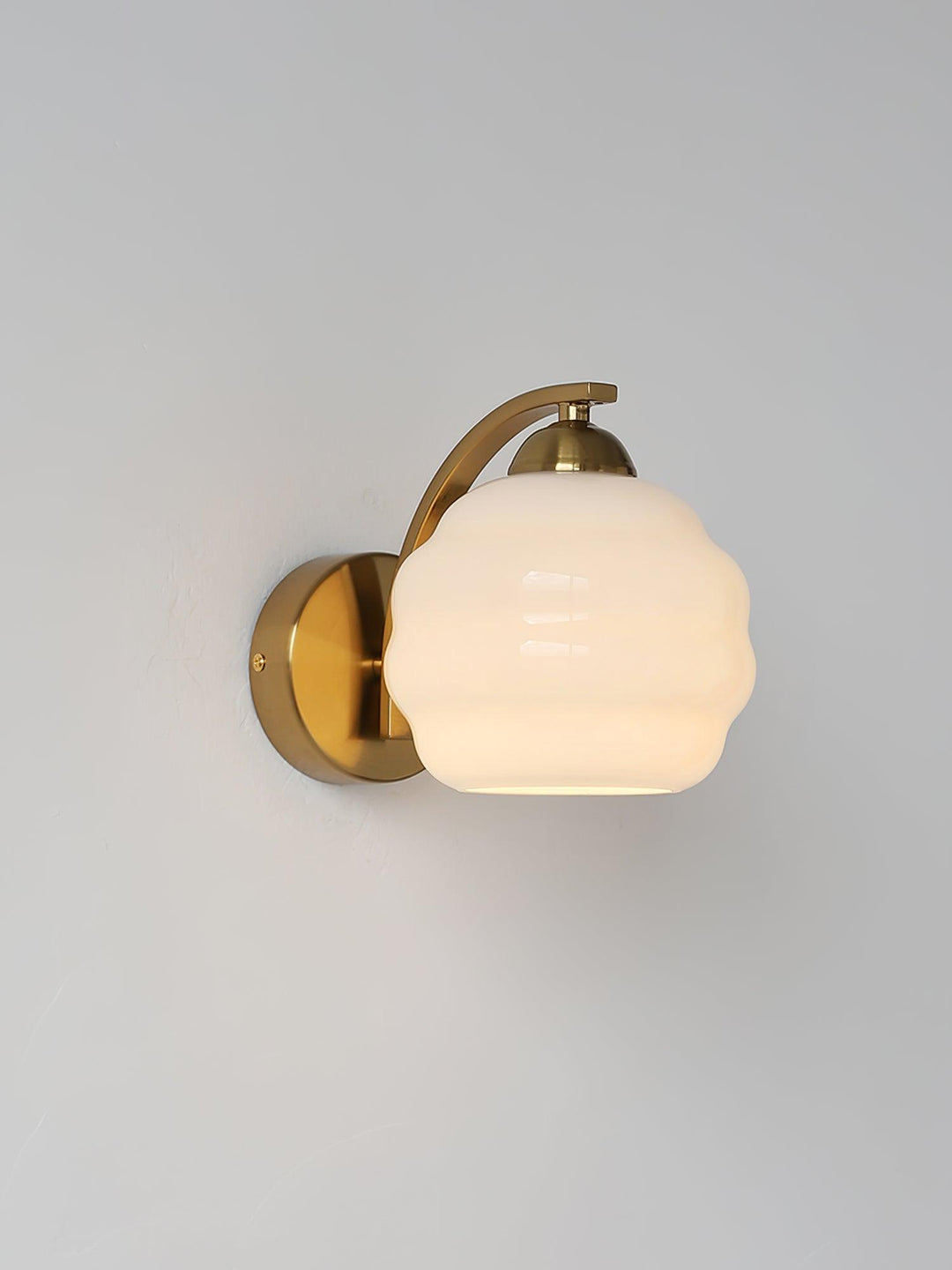 Lampa Ścienna Art Deco z wtyczką