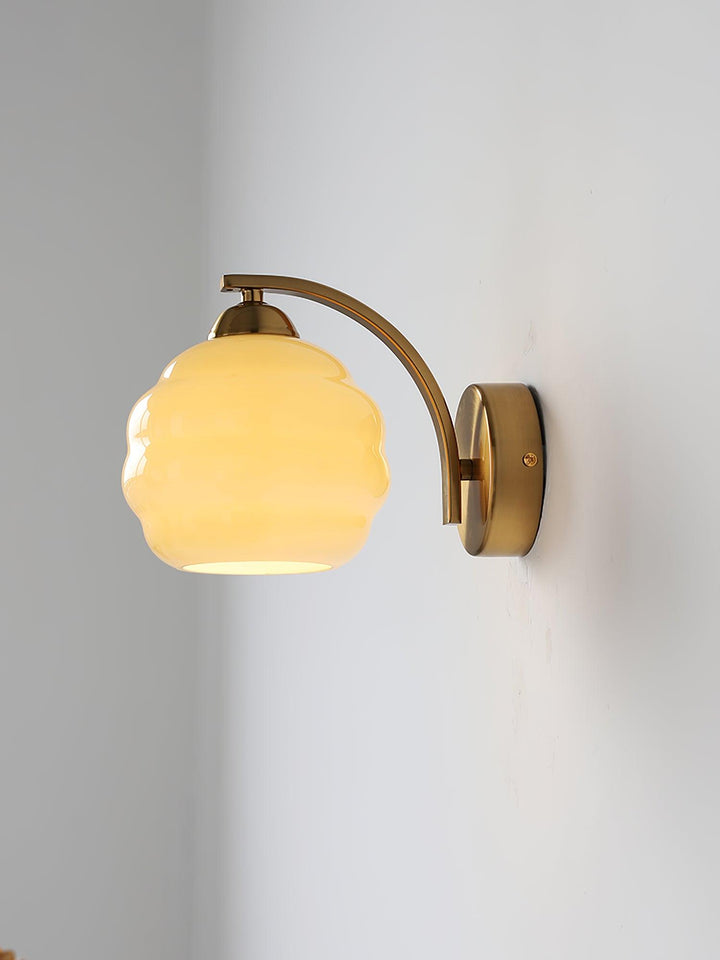 Lampa Ścienna Vintage w Stylu Art Deco