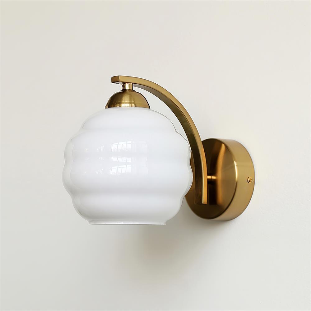 Lampa Ścienna Art Deco z wtyczką