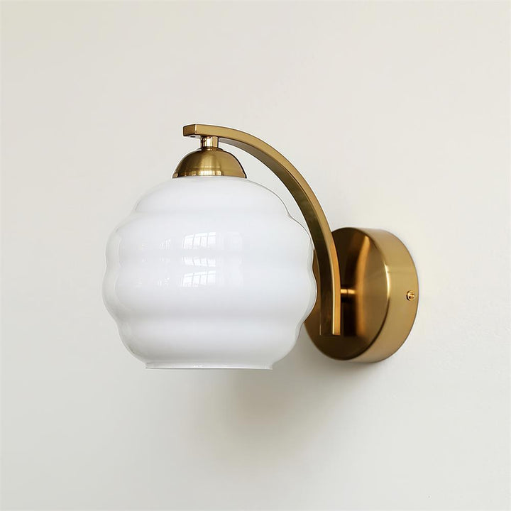 Lampa Ścienna Art Deco z wtyczką