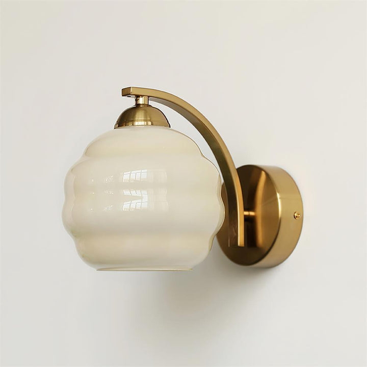 Lampa Ścienna Art Deco z wtyczką