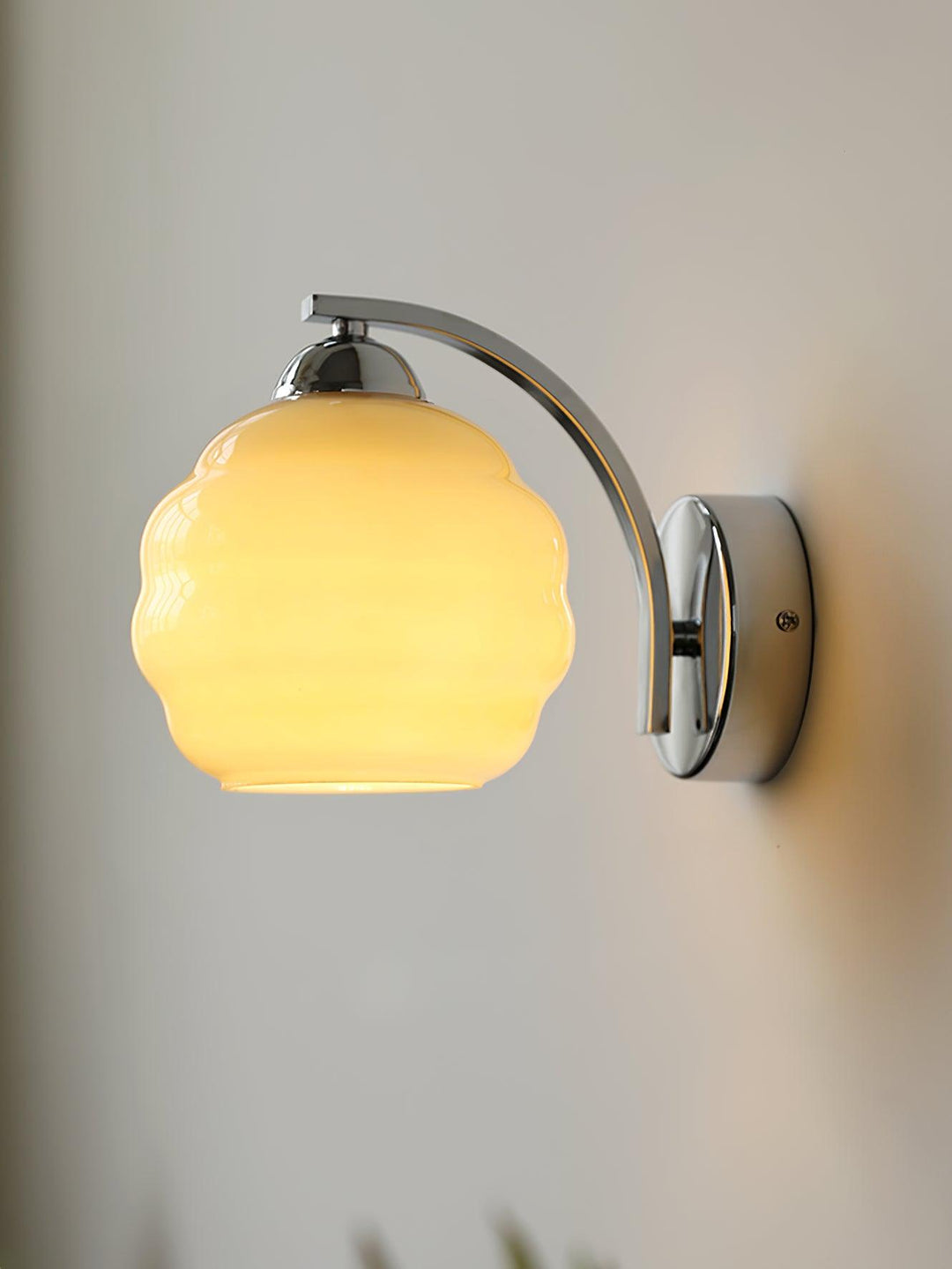 Lampa Ścienna Art Deco z wtyczką
