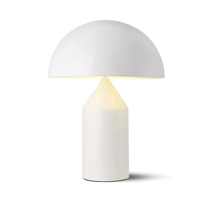 Mosiężna lampa stołowa Dorsey w kształcie grzyba