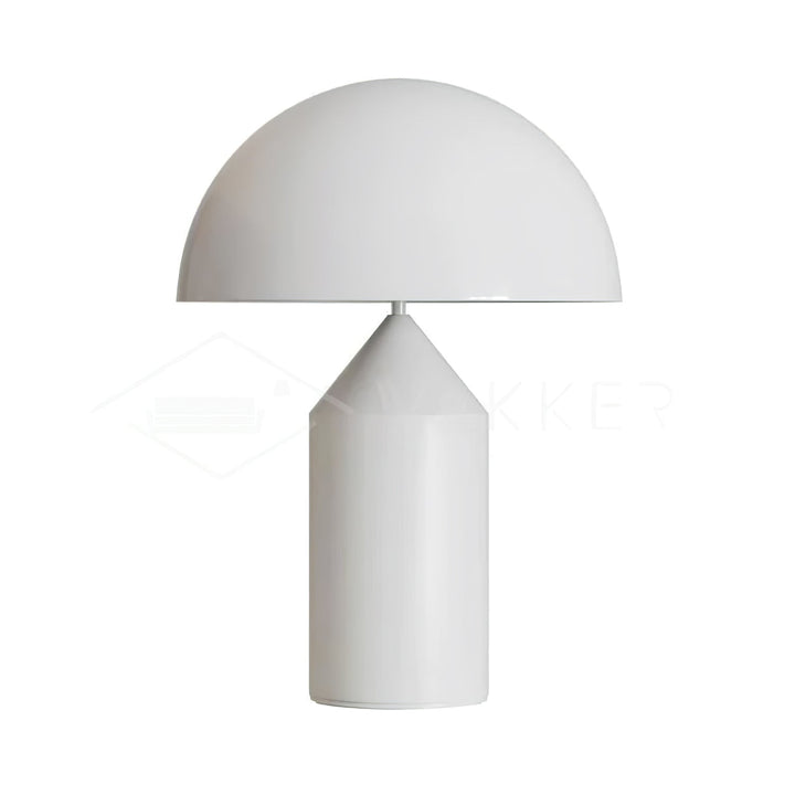 Mosiężna lampa stołowa Dorsey w kształcie grzyba