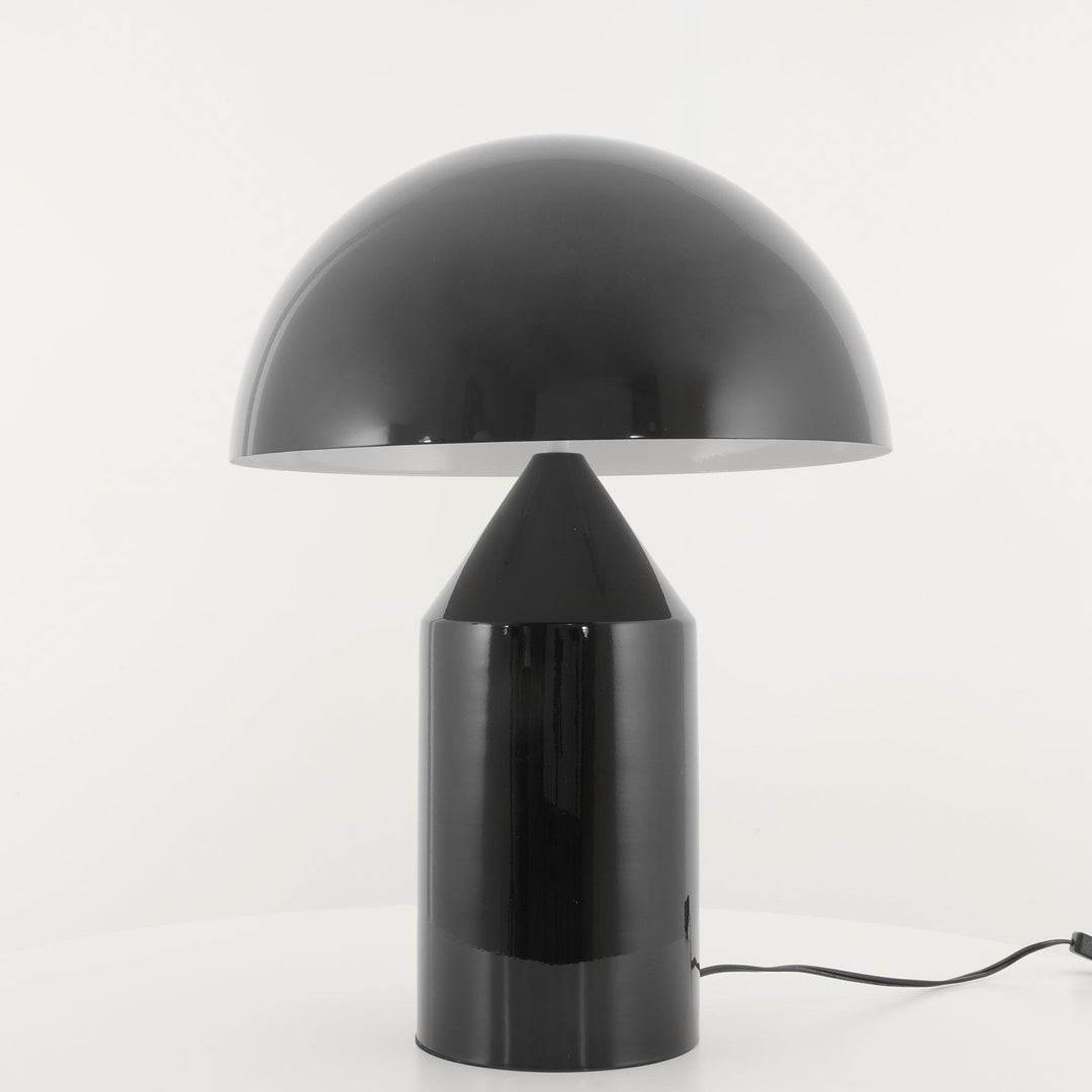 Mosiężna lampa stołowa Dorsey w kształcie grzyba