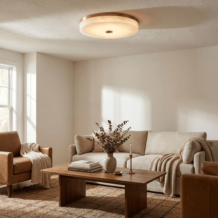 Lampa sufitowa Aurelia Alabaster