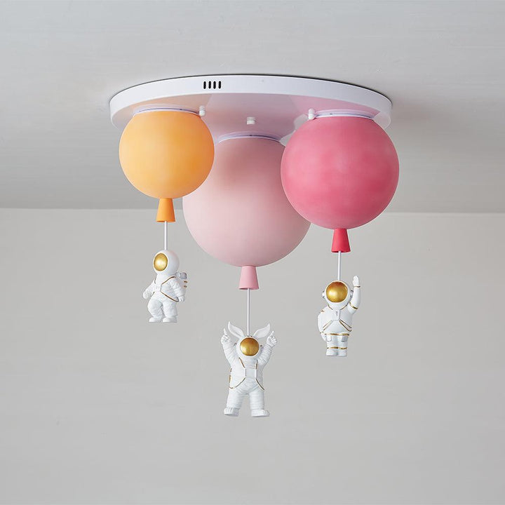 Lampka sufitowa z balonem Frosted