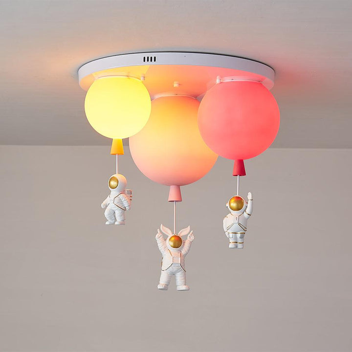 Lampka sufitowa z balonem Frosted