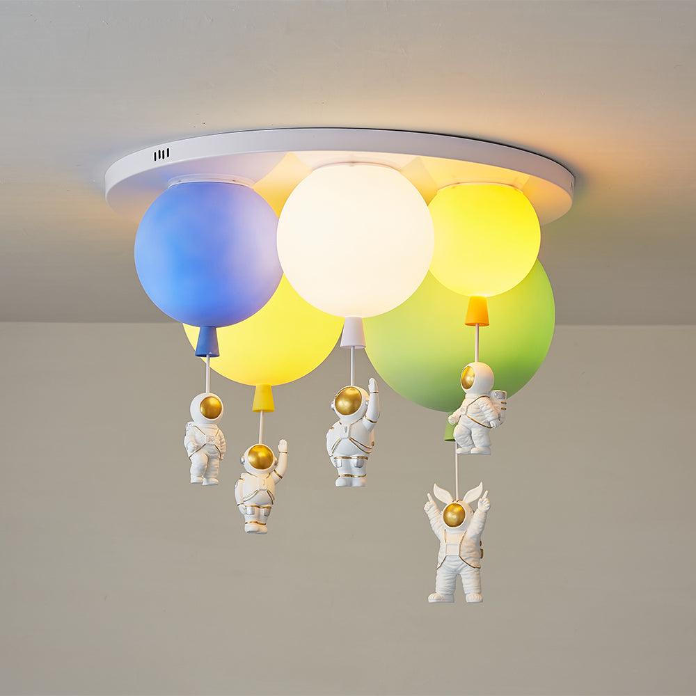 Lampka sufitowa z balonem Frosted