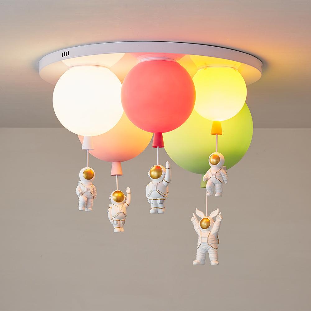 Lampka sufitowa z balonem Frosted