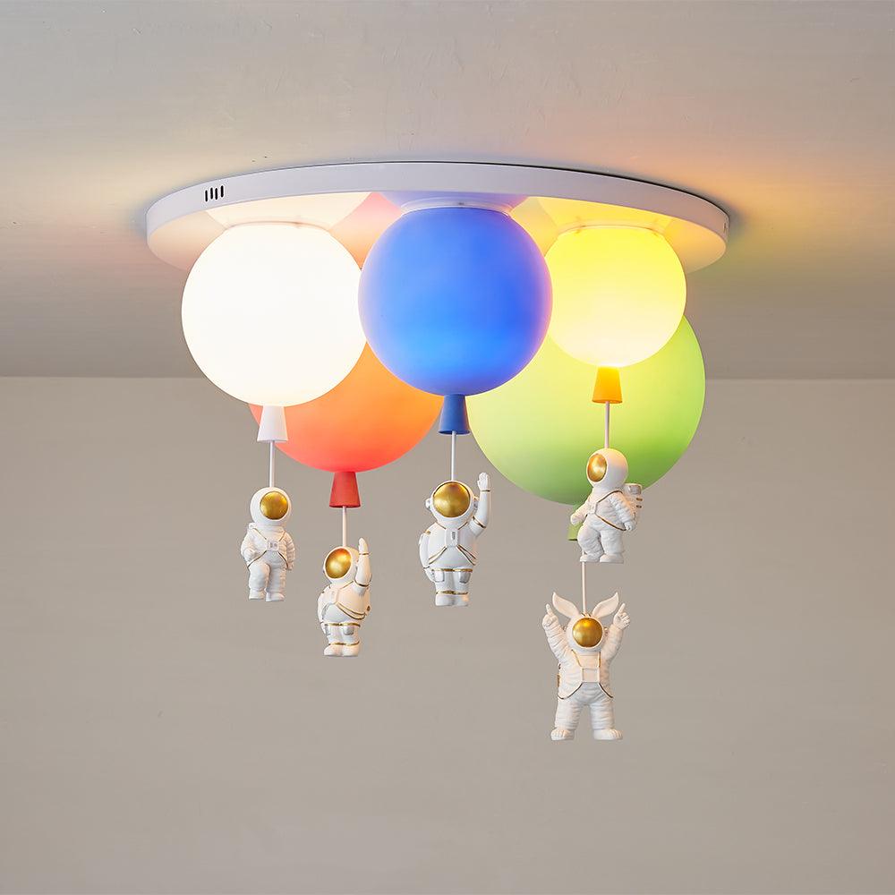 Lampka sufitowa z balonem Frosted