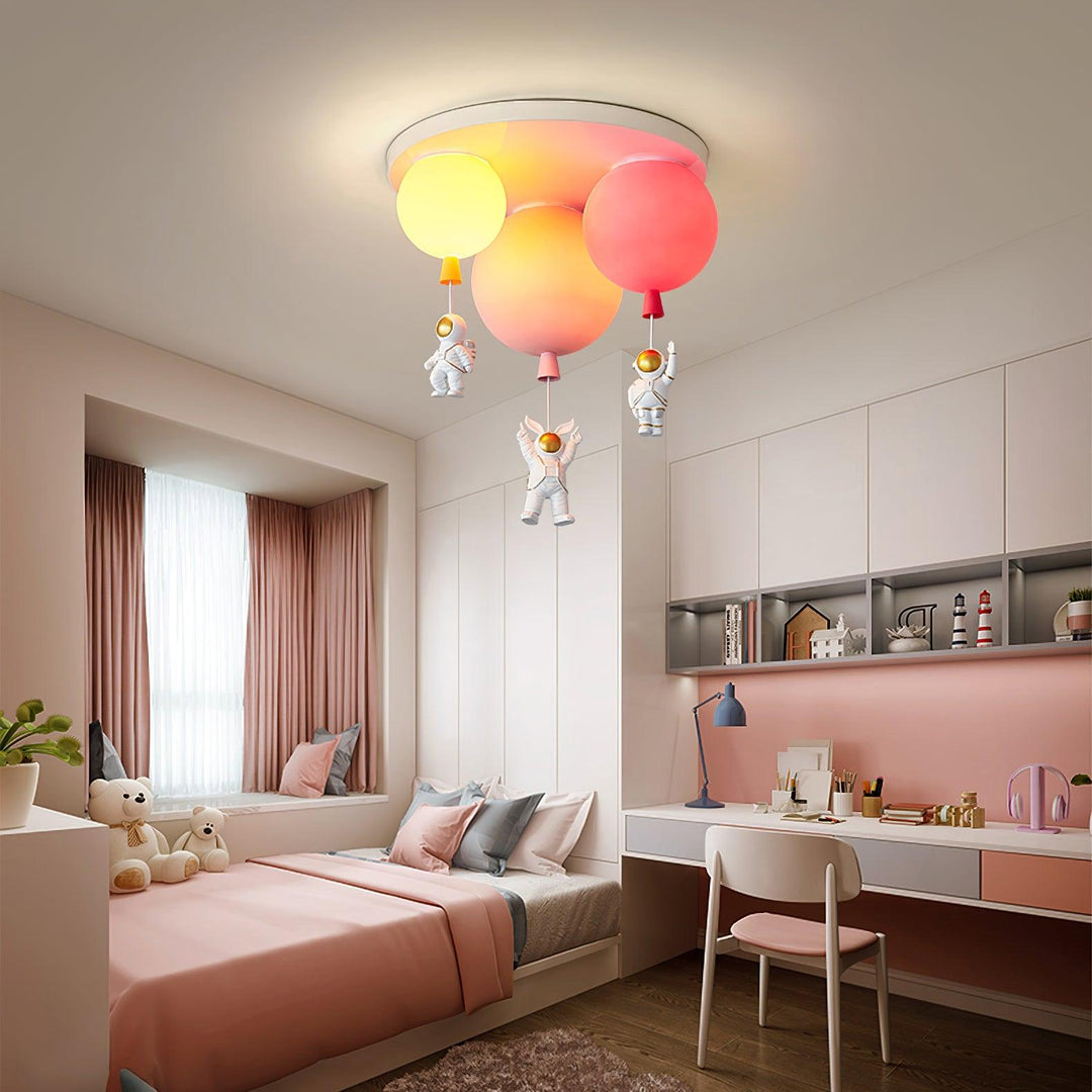 Lampka sufitowa z balonem Frosted