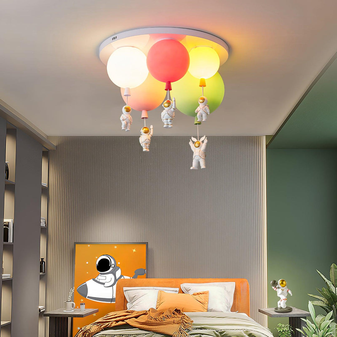 Lampka sufitowa z balonem Frosted