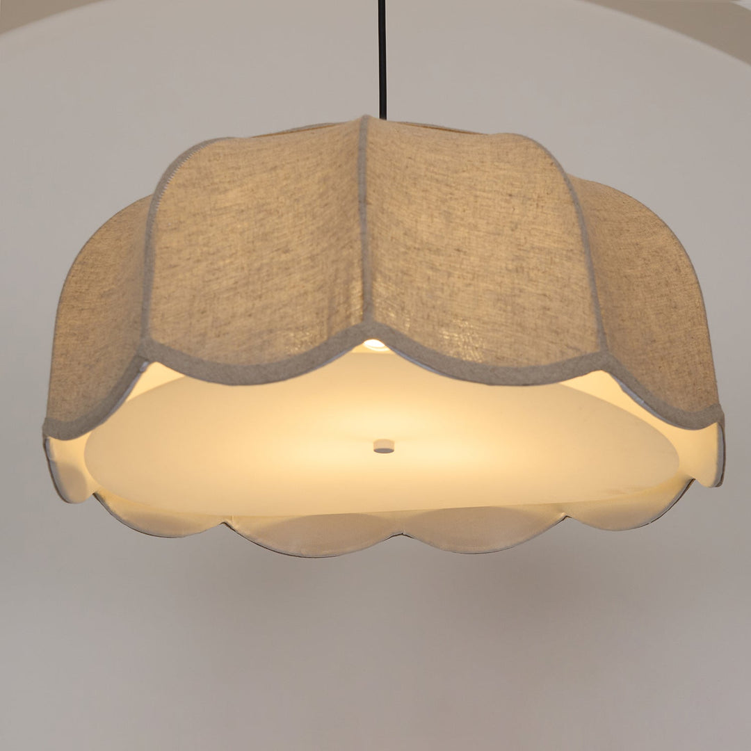 Lampa Wisząca z Liścia Bananowca
