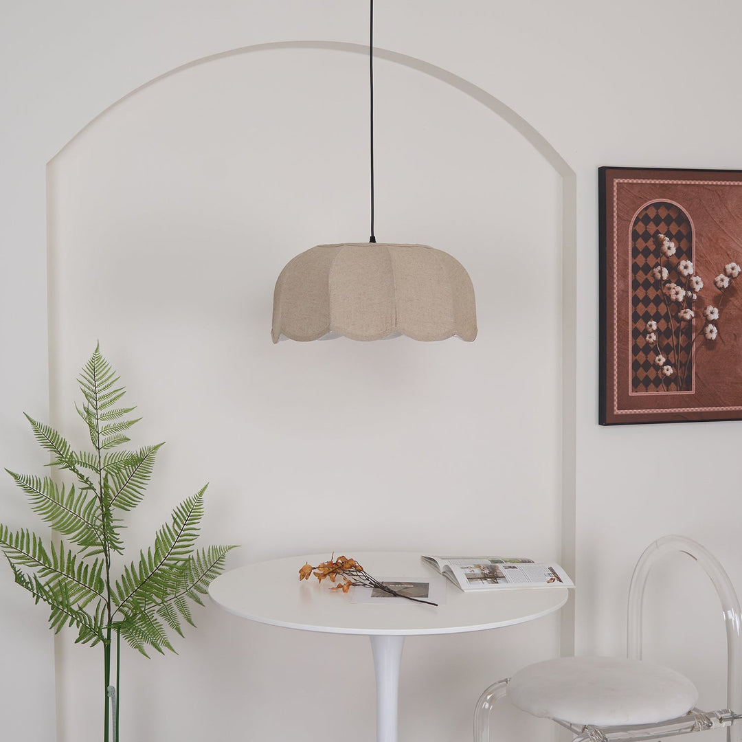 Lampa Wisząca z Liścia Bananowca