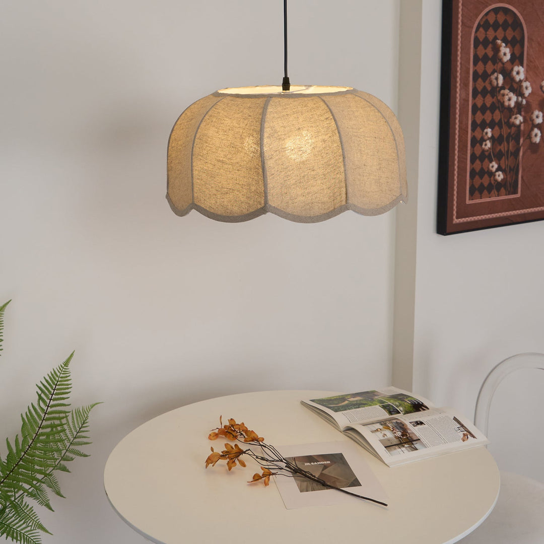 Lampa Wisząca z Liścia Bananowca