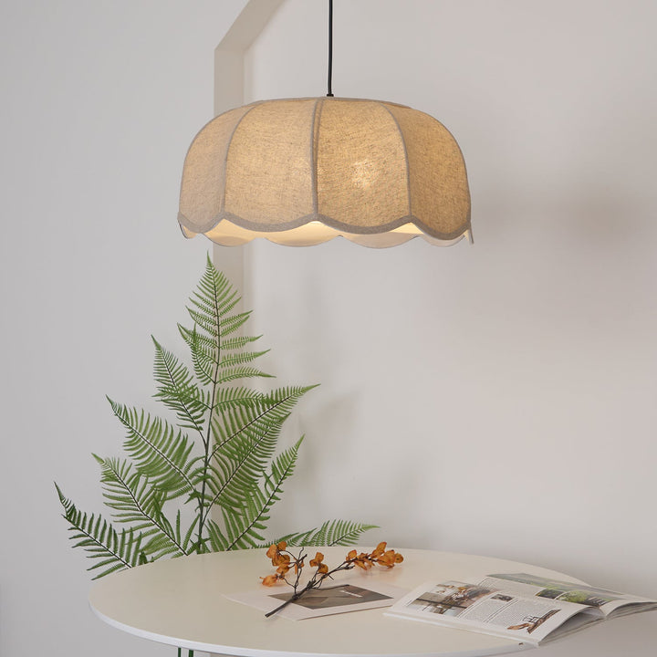Lampa Wisząca z Liścia Bananowca