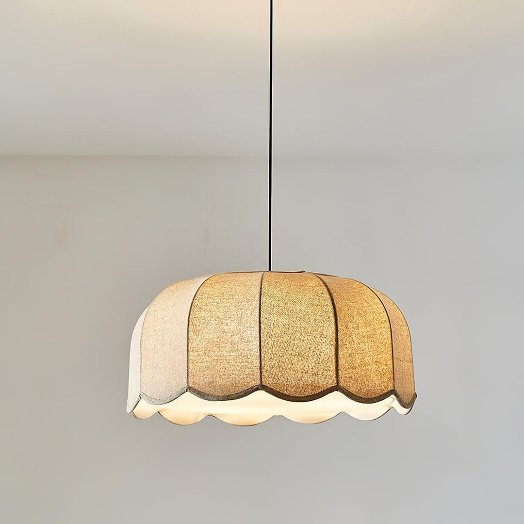 Lampa Wisząca z Liścia Bananowca