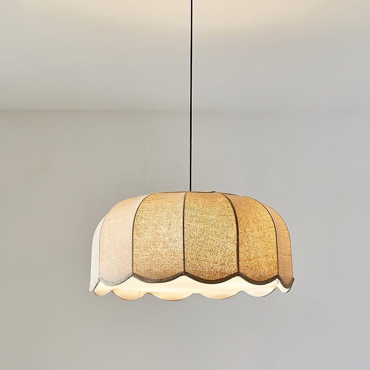 Lampa Wisząca z Liścia Bananowca