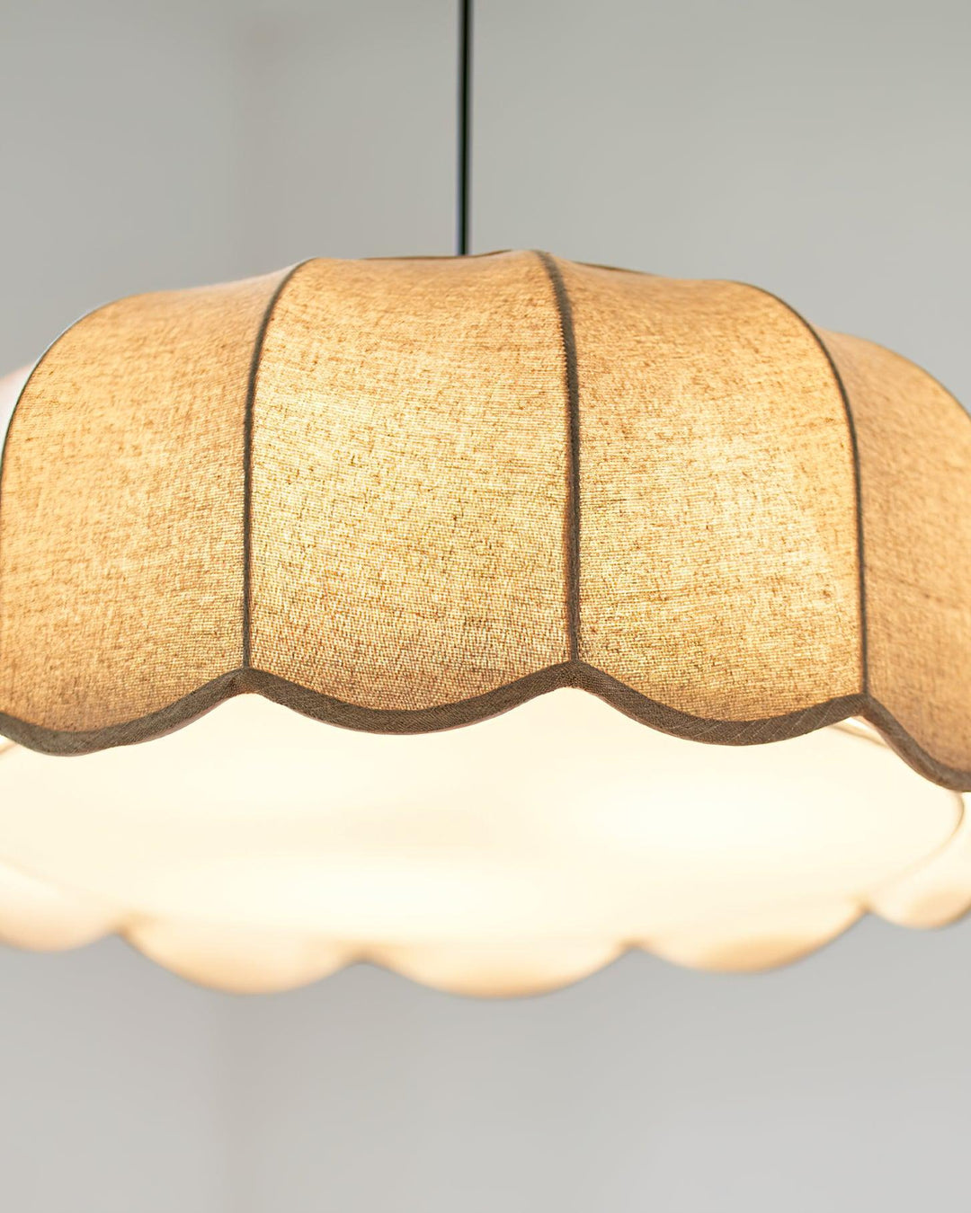 Lampa Wisząca z Liścia Bananowca
