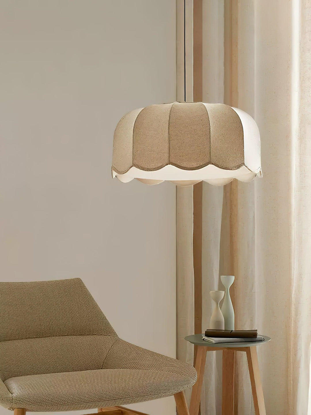 Lampa Wisząca z Liścia Bananowca