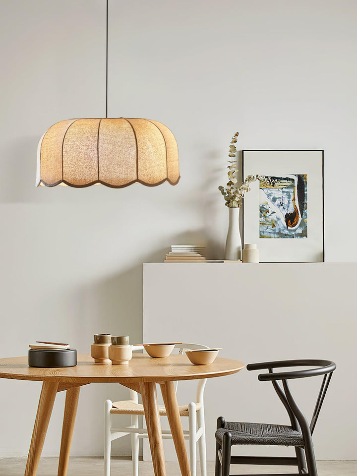 Lampa Wisząca z Liścia Bananowca