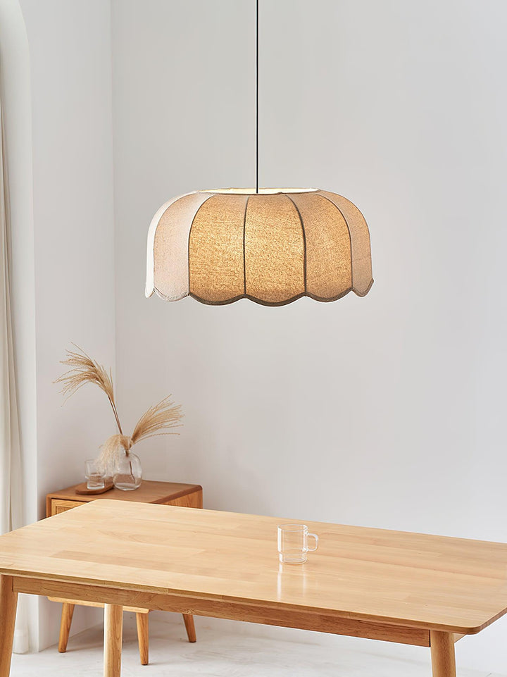 Lampa Wisząca z Liścia Bananowca