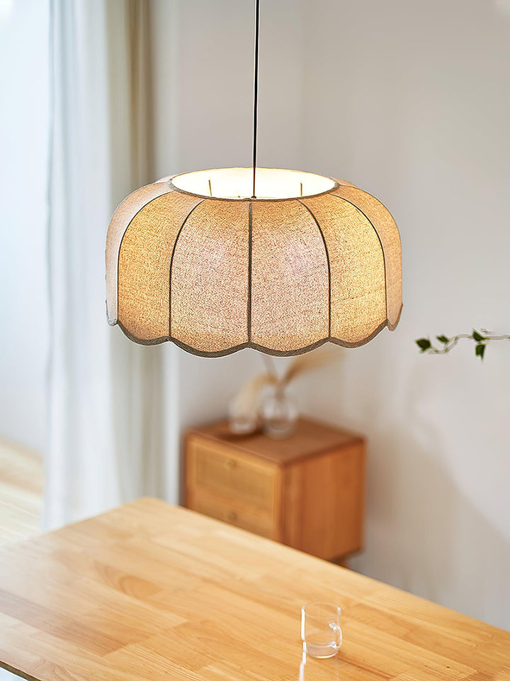 Lampa Wisząca z Liścia Bananowca