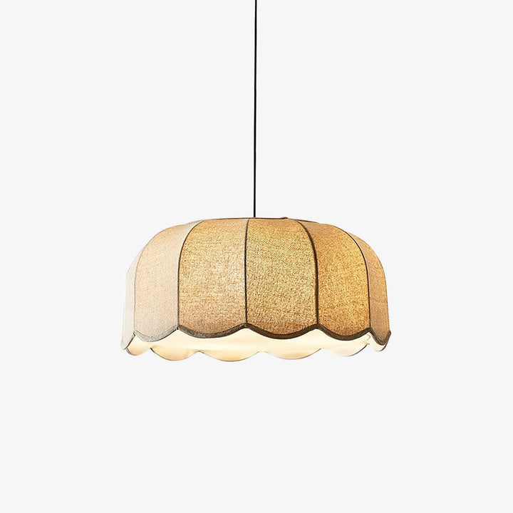 Lampa Wisząca z Liścia Bananowca