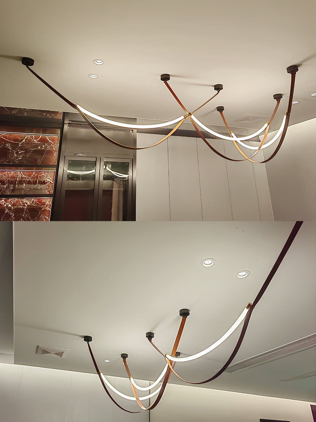 Lampa wisząca z zawieszką Belt