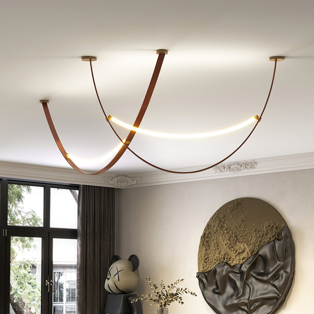 Lampa wisząca z zawieszką Belt
