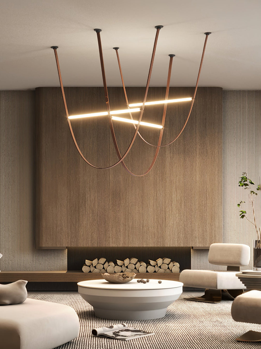 Lampa wisząca z zawieszką Belt