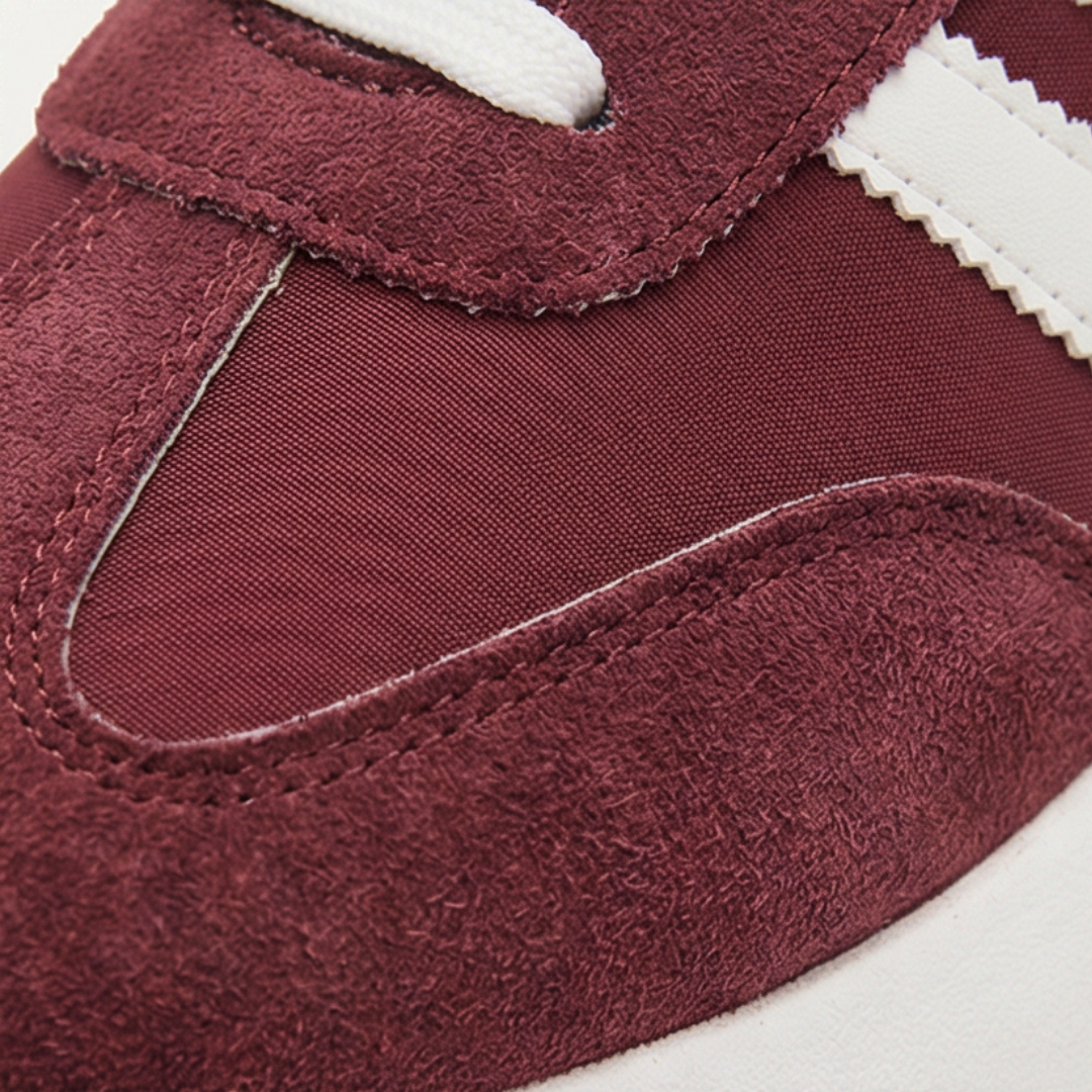 Velora - Retro zamszowe sneakersy dla całodziennych komfortu