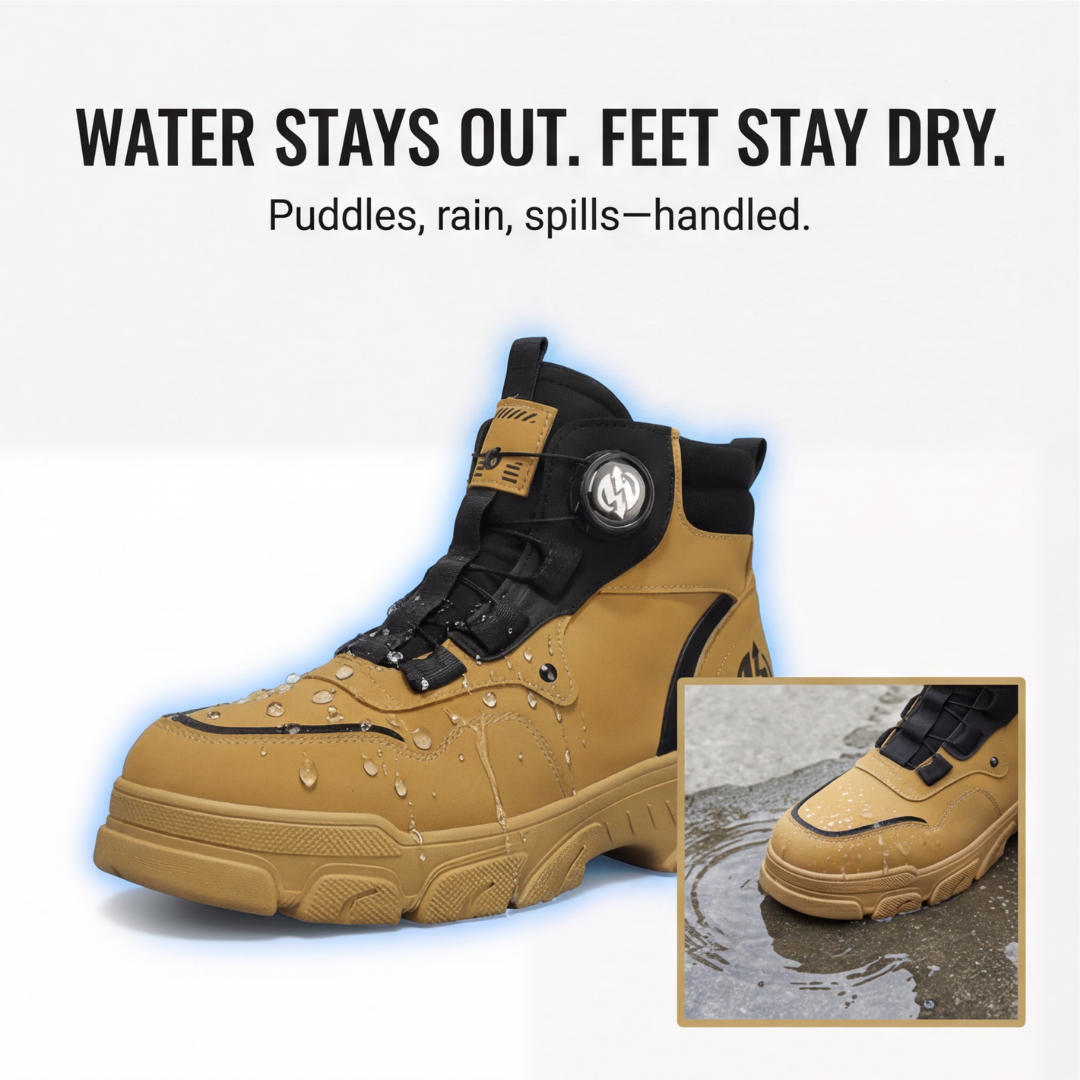 Griplok - Buty robocze z pokrętłem Twist Dial dla całodziennych wygód